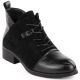 7. Women’s Black Suede-Look Ankle Boots with Warm Lining M.Daszyński MR2458-7
