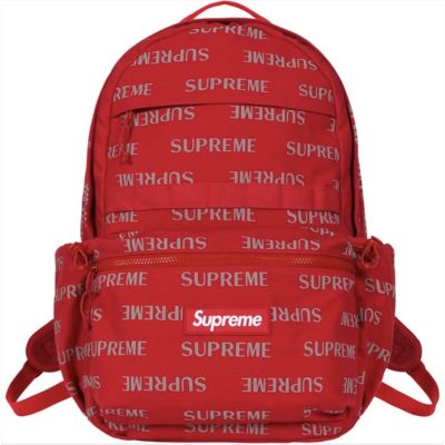 Supreme Backpack Red Backpack Reflective – FW26B3-RED