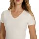 12. Women's T-shirt 4F F2969 cream 4FWAW25TTSHF2969 12S