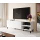 8. ABETO TV cabinet 150x42x52 white/white gloss