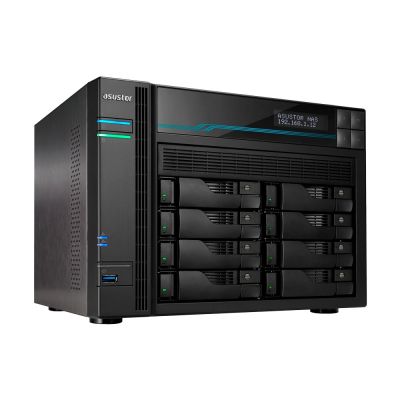 6. Asustor AS6508T NAS Tower Intel Atom® C3538 8GB DDR4 0TB ADM Black