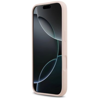 5. Karl Lagerfeld Silicone Karl&Choupette Ring MagSafe Case for iPhone 17 - Pink