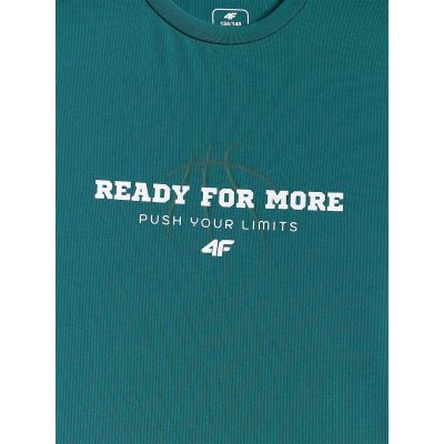 8. Boy's quick-drying sports T-shirt 4F 4FJRSS26TFTSM2390-46S