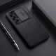 8. Nillkin Qin Pro Case for Samsung Galaxy S25 Ultra with Flip and Camera Cover - Black