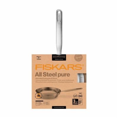 7. Fiskars All Steel Round Universal Frying Pan