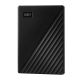 WD My Passport External HDD (2TB; 2.5"; USB 3.2 Gen 1; Black; WDBYVG0020BBK-WESN)