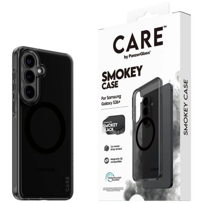 5. CARE by PanzerGlass Urban Explorer Smokey Case w. Black Qi for Samsung Galaxy S26+ - Black