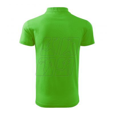 2. Malfini Single J. M MLI-20292 green apple polo shirt