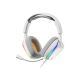 Glorious Gaming Glorious GHS Eternal RGB – RGB Stereo Gaming Headphones for PC, PS5, PS4, Switch – Custom-Tuned Drivers, Detachable Microphone, USB-C – Durable, 24/7 Comfort – White