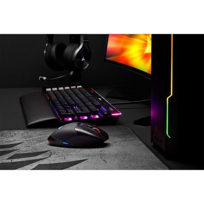 16. Corsair Dark Core RGB PRO Wireless Gaming Mouse - Black