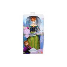 Disney Frozen Singing Princess Anna Doll JDX53 MATTEL