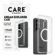 4. CARE by PanzerGlass Urban Explorer Transparent Case w. White Qi for Samsung Galaxy S26+ - transparent