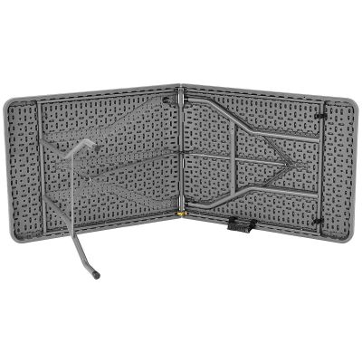 12. CATERING TABLE FOLDABLE INTO A SUITCASE 180x70CM MAX.100KG GRAY