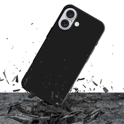4. 3mk Matt Case Pro for Apple iPhone 16 Plus - Black