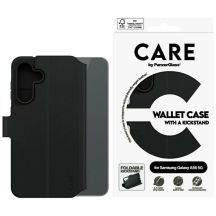 CARE by PanzerGlass Feature Wallet Kickstand Case for Samsung Galaxy A56 5G - Black