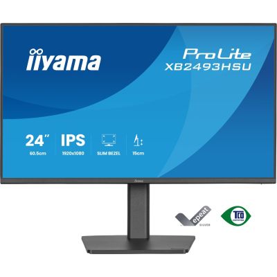2. iiyama ProLite XB2493HSU-B1 computer monitor 60.5 cm (23.8") 1920 x 1080 px Full HD LED Black