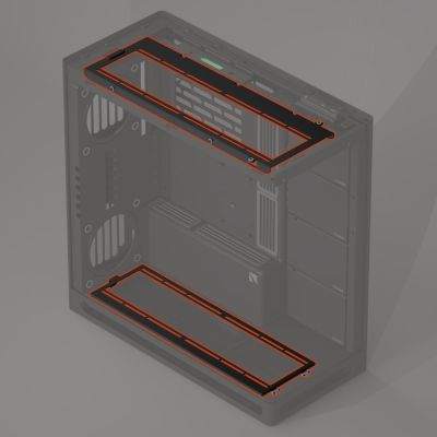 4. HAVN HVN-AS-HS420-06-36A computer case part Fan holder