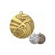 6. Gold medal - running - steel medal