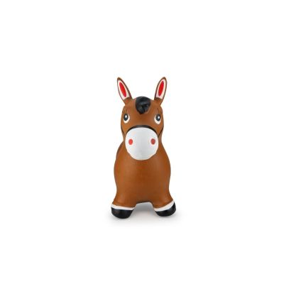 6. Jamara Hopping animal horse brown with pump Animals