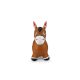 6. Jamara Hopping animal horse brown with pump Animals