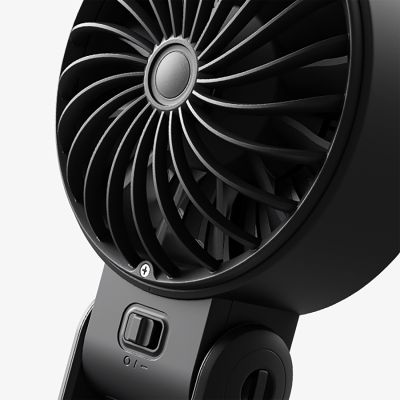 6. Jisulife Handheld Fan Life7 3600mAh Portable USB Fan - Black
