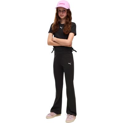 5. Puma Ess High-Waist Flared Children’s Leggings, Black 694653 01