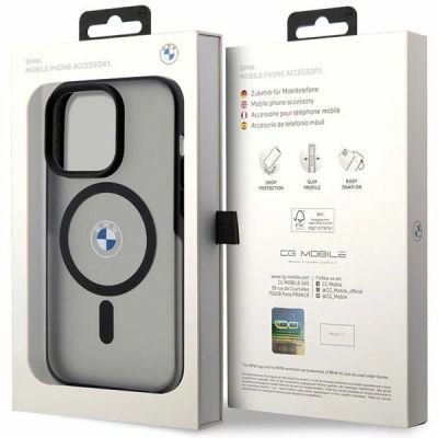 8. BMW Signature MagSafe Case for iPhone 14 Pro - Black