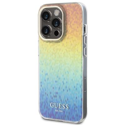2. Guess IML Faceted Mirror Disco Iridescent case for iPhone 15 Pro - multicolored