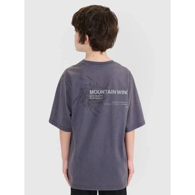 2. Boy's oversize printed T-shirt 4F 4FJWSS25TTSHM1879-22S