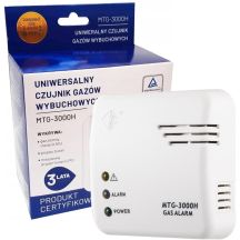 Garvan GAR-MTG-3000H Explosive Gas Sensor (White)