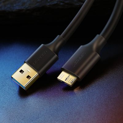 2. Ugreen US130 10841 USB-A 3.0 - micro USB-B cable 1m - black