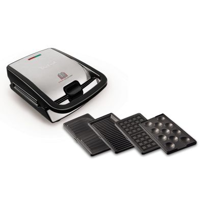 3. Tefal SW854D sandwich maker (700W; stainless steel)
