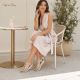 36. Comfortable Rieker W RKR680 beige sandals