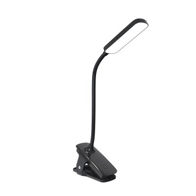 Wozinsky VT-01 Mini LED Reading Lamp with Clip and USB-C Cable 80cm - Black