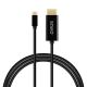 SAVIO USB-C TO HDMI CABLE, 30HZ, 2M, PLASTIC CL-191