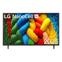 LG NanoCell 43NANO81A6A 43'' 4K Ultra HD WebOS Dolby Digital DVB-T2 Black TV (OUTLET)