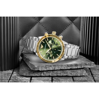 6. Emporio Armani Mario AR11454 Men's Watch