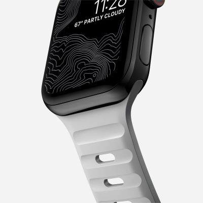 3. Nomad Sport Band Gray Rubber