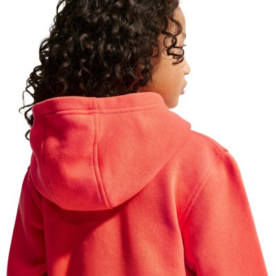 4. Nike Sportswear Club Fleece Kids' Sweatshirt Orange FD3000 842