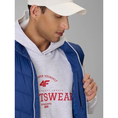 6. Men's vest with synthetic filling 4F 4FRSS26TVJAM383-30S