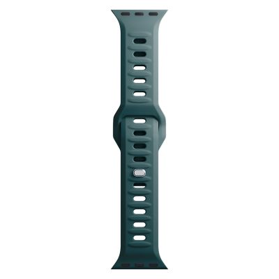 2. 3mk Silicone Watch Strap for Apple Watch 38 / 40 / 41 mm - green