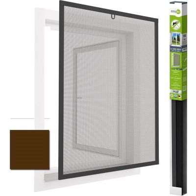 46. MOSQUITO NET WINDOW ALU 100X120 BROWN PLUS
