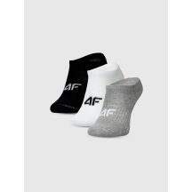 Boys' casual ankle socks (SET OF 3) 4F 4FJWMM00USOCM498-94S