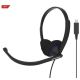 5. Koss CS200 USB Wired On-Ear Headphones Microphone Black