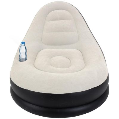 28. DELUXE INFLATABLE CHAIR WITH FOOTREST 125x100x85CM 22321