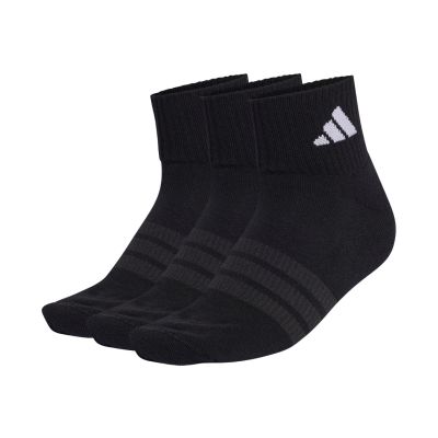 adidas Cushioned Sportswear Ankle 3P Socks, black KC9633