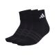 adidas Cushioned Sportswear Ankle 3P Socks, black KC9633
