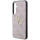 6. Guess 4G Big Metal Logo Case for Samsung Galaxy S24 - Pink