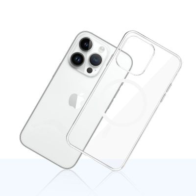 7. 3mk Clear MagCase Case for Apple iPhone 14 Pro Max - Transparent
