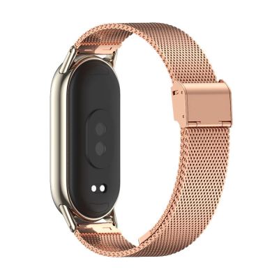 4. Tech-Protect MilaneseBand Strap for Xiaomi Smart Band 8 / 8 NFC - Pink